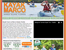 Tablet Screenshot of kayakmarco.com
